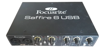 Focusrite Saffire 6 USB Audio Interface Audioschnittstelle externe Soundkarte - Bild 1 von 4