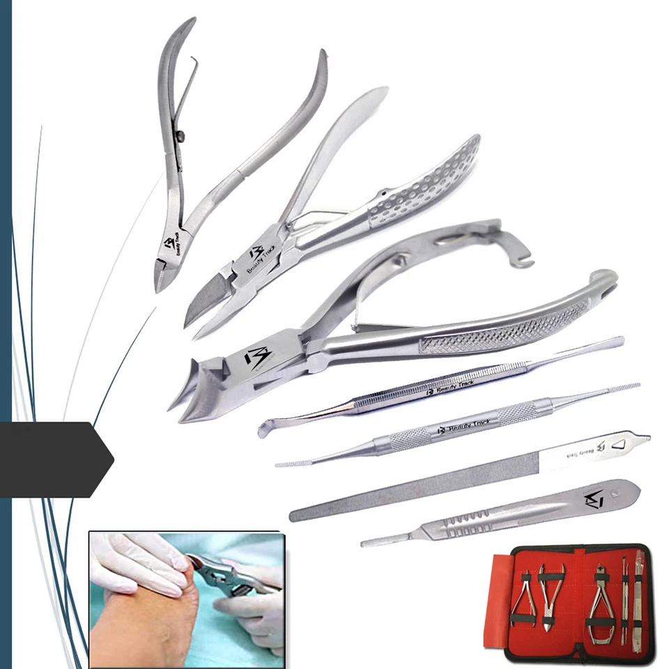 TOE NAIL CLIPPERS SET PROFESSIONAL HEAVY DUTY PODIATRIST INSTRUMENTS CHIROPODY - Image 1 of 1