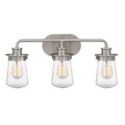 VANITY LIGHT Quoizel LWN8603BN Nicholas 3 light Brushed Nickel - Image 1 of 3