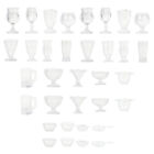 34 Mini-Gläser & Teller für Bar & Küche, Deko & Handwerk