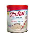 Slim Fast Original Meal Replacement Shake Mix Powder French Vanilla 12.83 Oz