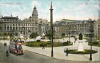 Glasgow George Square - Tram - Postcard