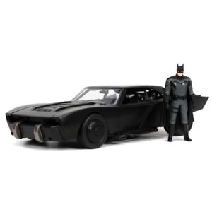 Batmobile with Batman The Batman Black 2022 1/18 - 32504 JADA TOYS
