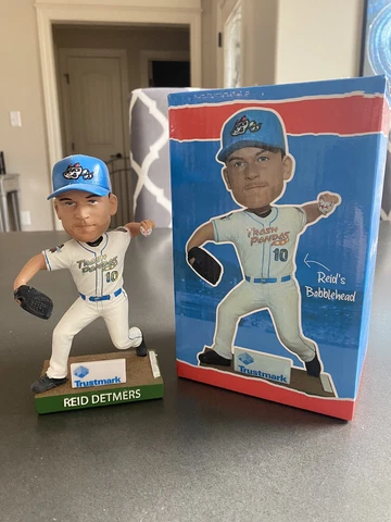 Reid Detmers 2022 Rocket City Trash Pandas LA Angels Bobblehead SGA Unopened! Cover