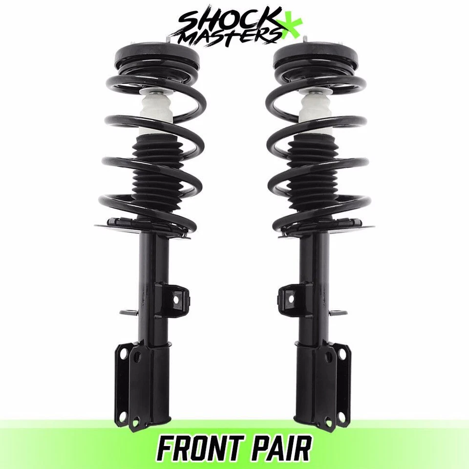 Front Pair Complete Struts Coil Spring Assemblies For 2000-2006 BMW X5 Foto 1 de 4