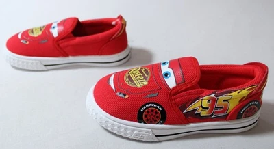 Josmo Boy's Disney Cars Lightning McQueen Slip-On Casual Sneakers LB3 Red US:11 - Image 1 of 4