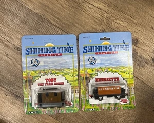 Toby The Tram Engine + Henrietta - Thomas & Friends Ertl Shining Time Station 1 - Picture 1 of 6