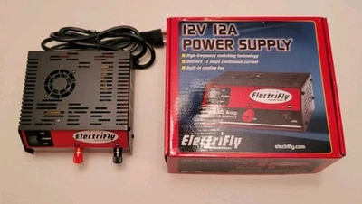 RC Charger Power Supply Great Planes Electrifly 12V 12A Switching DC Triton  - Image 1 of 4