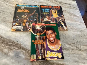 SPORT ILLUSTRIERTES LOT VON 3 MAGIC JOHNSON AUSGABEN 1979-1981 - Bild 1 von 2