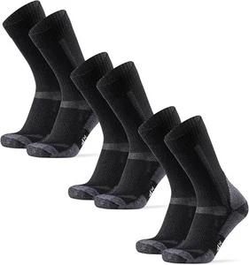 DANISH ENDURANCE Outdoor Walking Socks Merino Wool Hiking 3 Pack UK 9-12 (GT2356 - Picture 1 of 9