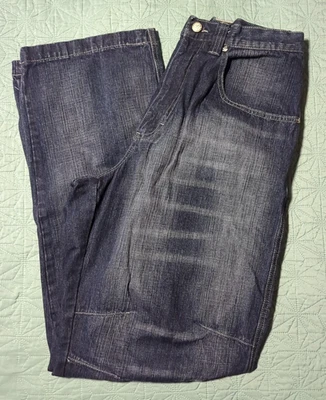 Vintage Lot 29 Luxe Jeans Mens 31x Blue Denim Skater Grunge Hip Hop Baggy Y2K - Image 1 of 4