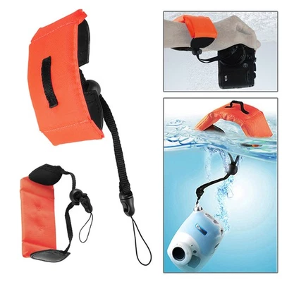 Swimming Floating Safety Wrist Strap Camera Hand underwater Orange ， - Image 1 of 4