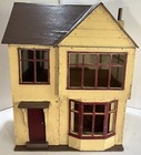 Charming Vintage 1930s Hand Built Wooden Doll House, Working Electrics