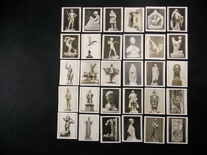 Wills Cigarette Cards Modern British Sculpture 1928 Complete Set 30 - Picture 1 of 2