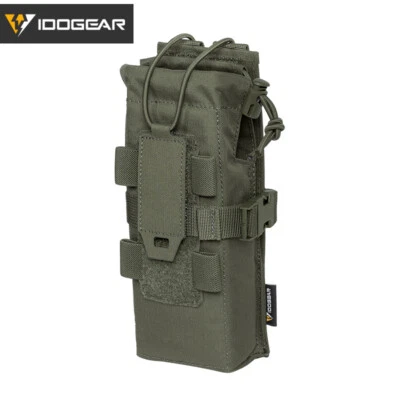 IDOGEAR Tactical Radio Pouch Walkie Talkie Holder PRC148/152 MOLLE MBITR V3 Gear - Image 1 of 4