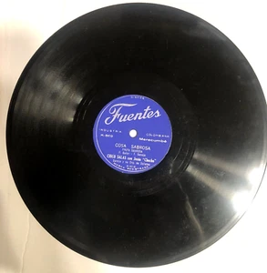 Chico Salas con Jesus Chucho Latin 78rpm 10" record La Moda Saco / Cosa Sabrosa - Imagen 1 de 2