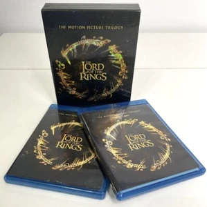 The Lord of the Rings: The Motion Picture Trilogy Blu-ray 2003 Steelbook - Picture 1 of 6
