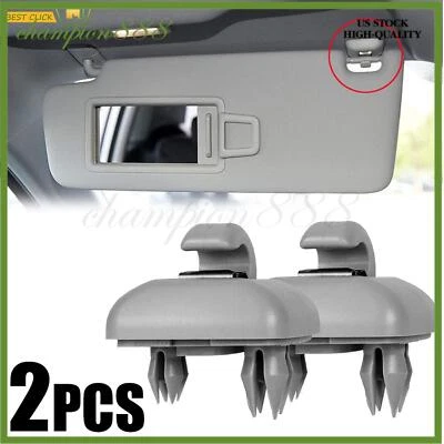 Soporte de clip para visera de sol 8U0857562A 2 piezas para Audi A3 A4 A5 Q2 Q3 Q5 TT RS3 Foto 1 de 4