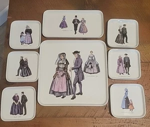 8 of Villeroy & Boch Septfontaine Luxembourg Cake & Serving Plate Dutch Couples - Picture 1 of 16