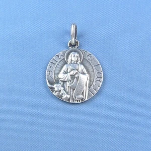 Medalla de plata de ley de San Lucas de Tricard - Imagen 1 de 7