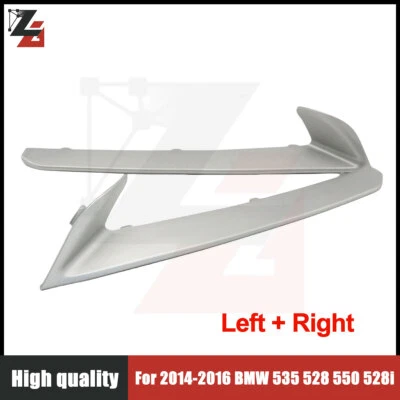 Grille Trim Left&Right Side 51117331765 Fits 2014-2016 BMW 535 528 550 528i — 第 1/4 张图片
