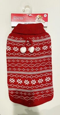Winter Dog Sweater Large - Image 1 of 2