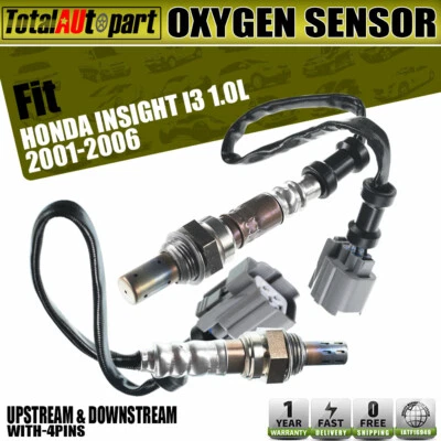 2x Oxygen Sensor for Honda Insight 2001-2006 Up & Downstream 250-24477 250-54005 - Image 1 of 4