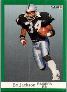 1991 Fleer #110 Bo Jackson - Picture 1 of 2
