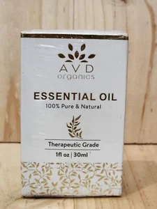 BRAND NEW: AVD ORGANICS ESSENTIAL OIL - 100% PURE & NATURAL - 30ML LAVENDER OIL - Picture 1 of 6