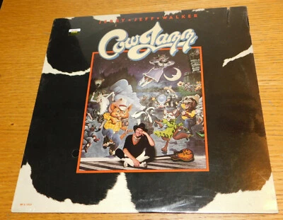 CUT OUT sealed LP Vinyl JERRY JEFF WALKER Cow JAZZ MCA Records 1982 cowjazz - Photo 1/4