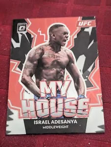 2023 Panini Optic UFC - My House Insert - Israel Adesanya #6 - Picture 1 of 2