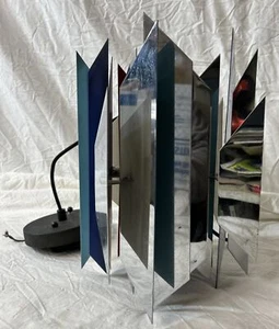 Vintage Henningsen for Lyfa "Tivoli" Chrome & Color Lights Eames Panton Era - Picture 1 of 15