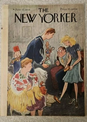 Original New Yorker Magazine June 17 1944 John F. Kennedy John Hersey PT-109 - Image 1 of 4