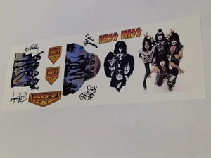 KISS ARMY Van custom waterslide decals 1/24 Scale - Picture 1 of 1