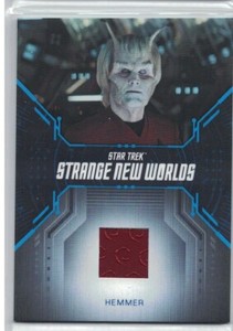 Star Trek Strange New Worlds relic costume card RC16 Hemmer