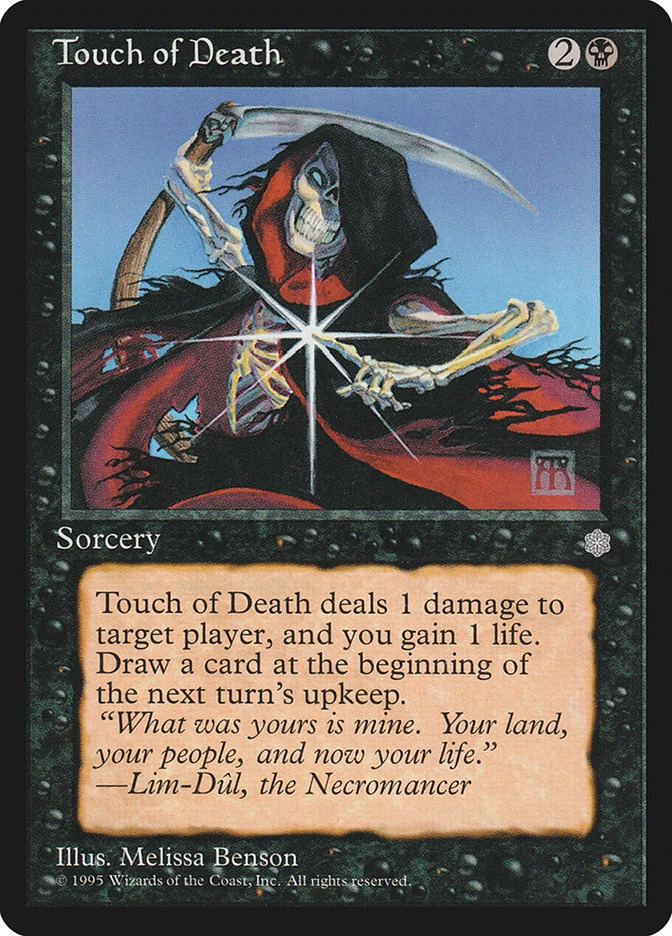 Magic the Gathering (mtg): ICE: Touch of Death  (x 4) - Image 1 of 1