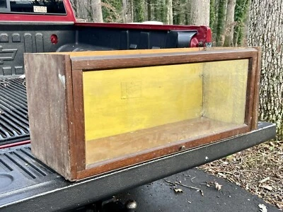 Antique Oak Lundstrom Barrister Bookcase Section NEEDS WORK *b - Image 1 of 4