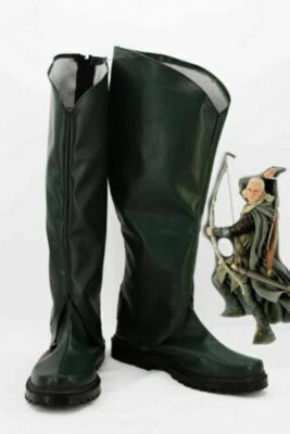 ¡Lo último! El Señor de los Anillos Legolas Botas Cosplay Zapatos Foto 1 de 4