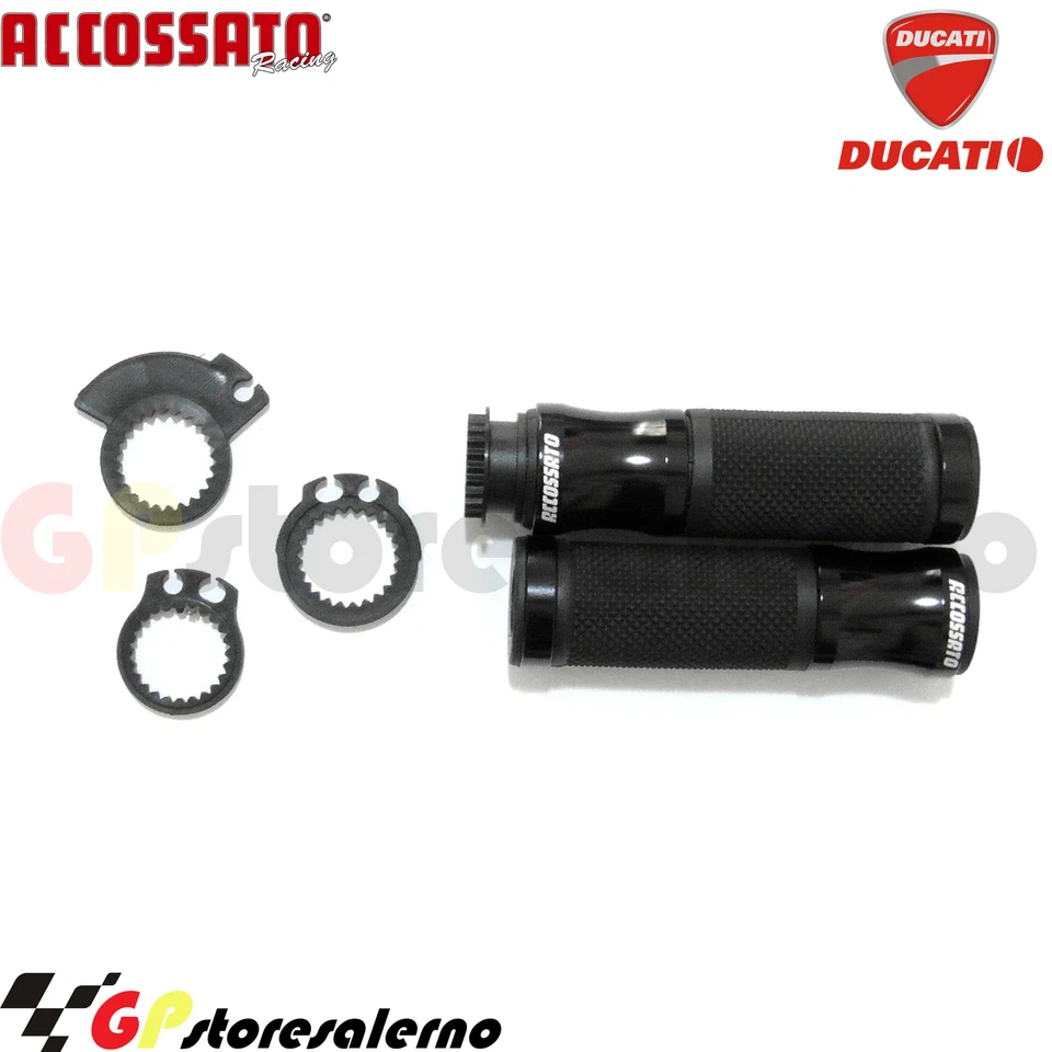 GR004N MANOPOLE RACING IN ALLUMINIO ACCOSSATO DUCATI 796 MONSTER ABS 2014 Foto 1 de 1