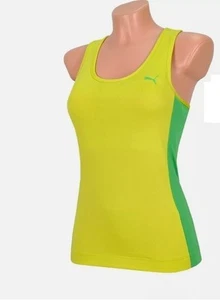Puma Womens Tank Top Sports Bra Sports Shirt Tennis Running Top EU S - Picture 1 of 2