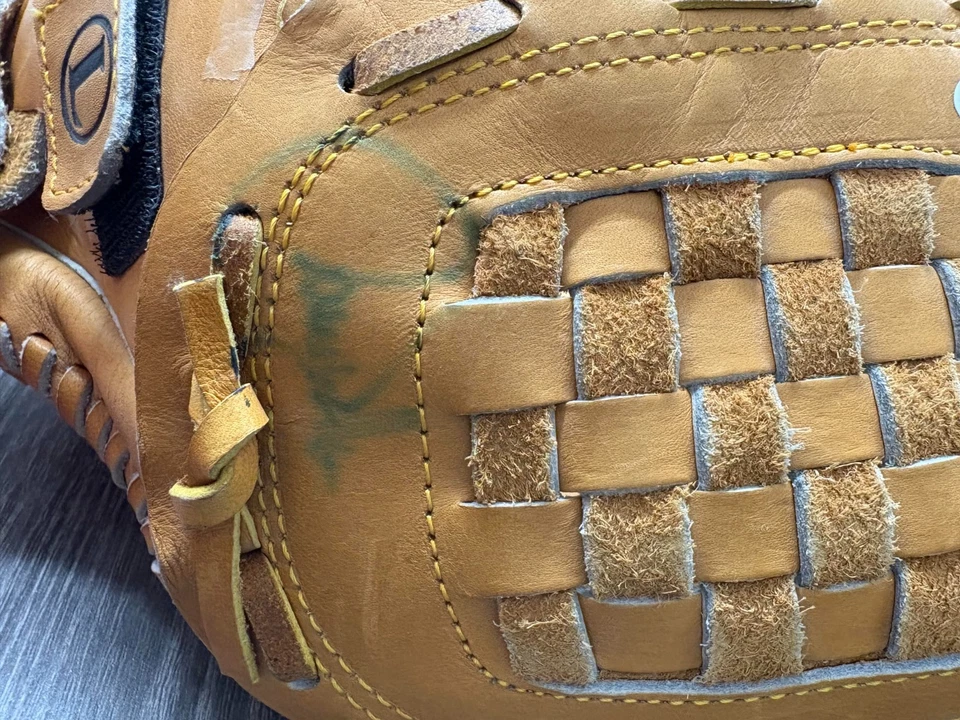 Larry Walker Signed Baseball Glove JSA - Image 1 of 4