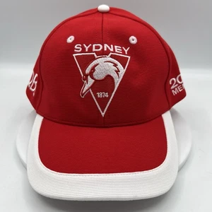 Baseballkappe Sydney Swans AFL Australian Football League rot verstellbar 2024 QBE - Bild 1 von 7