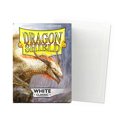 Dragon Shield: White - Classic Sleeves - Standard Size - Bild 1 von 2