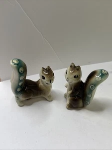 scoiattolo vintage sale e pepe shaker japan MCM Teal Tails SP99 - Foto 1 di 9