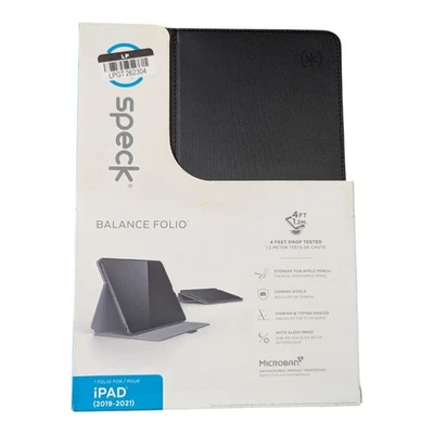 Aa1-O Speck Balance Folio Case for Apple iPad 10.2" (2019-2021) - Black - Image 1 of 2