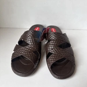 Okabashi  NWT Brown Sandal Slide Comfort Women Size:M - Picture 1 of 10