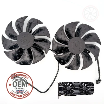 EVGA RTX 2070 2080 SUPER KO Gaming GPU Fan Replacement (Original) - Image 1 of 4