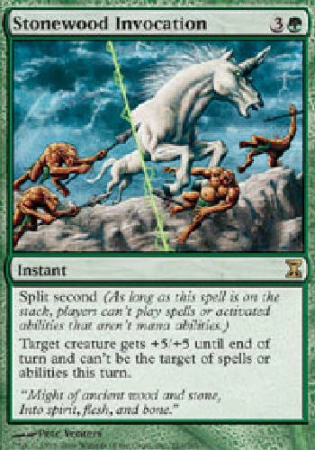 STONEWOOD INVOCATION Time Spiral MTG Magic the Gathering Cards DJMagic - Image 1 of 1