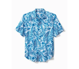 Big & Tall Tortola Batik Blues Short-Sleeve Shirt, 4XLB - Picture 1 of 1