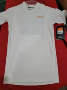 Shock Doctor Sport Moisture Wicking Compression Shirt White Men’s - Small 34-36 - Picture 1 of 9